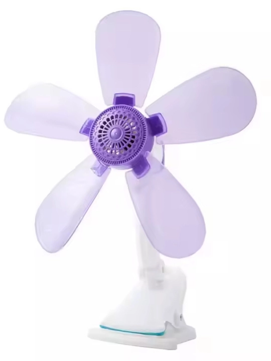 Klipsali elektr ventilyator Clip Fan 360° aylanuvchi, kuchli havo oqimi, stol uchun