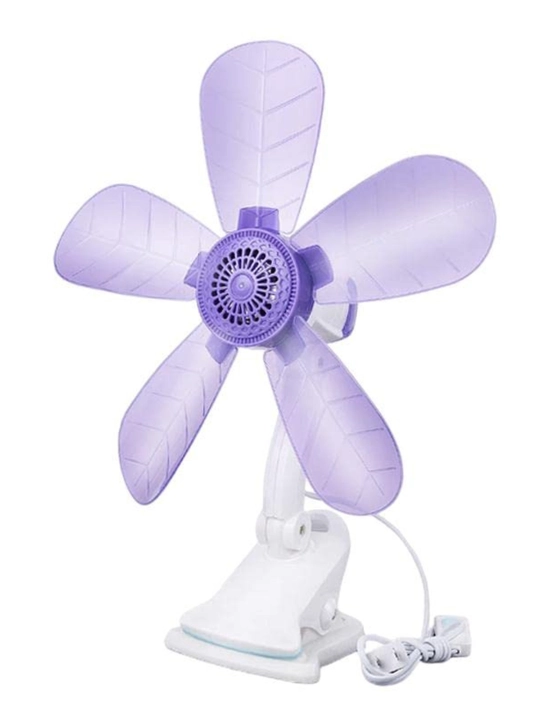 Klipsali elektr ventilyator Clip Fan 360° aylanuvchi, kuchli havo oqimi, stol uchun