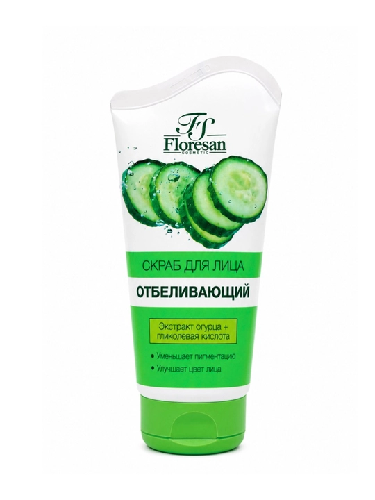 F-522 "Cucumber Garden" yuz uchun oqartiruvchi skrab 150 ml - 