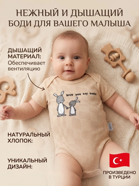 Боди с коротким рукавом для новорожденных, хлопок, дышащее, для мальчиков и девочек боди