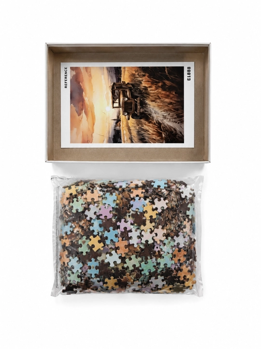 Jigsaw Puzzle —красивий пазл для детей и взрослых,  картонная мозаика, пазл 500 деталей