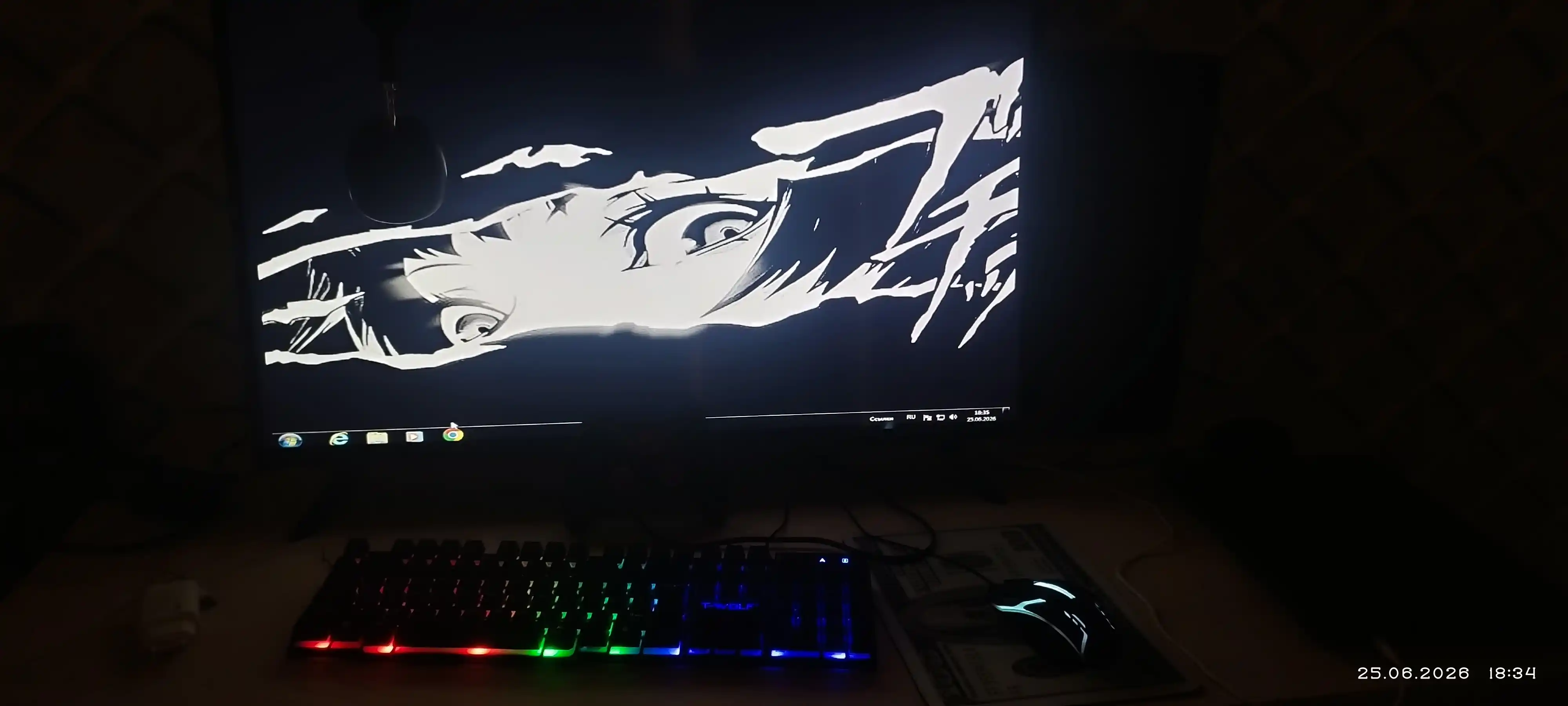 TF200 RGB Gaming Klaviatura va Sichqoncha To‘plami + P9 Simsiz Quloqchin