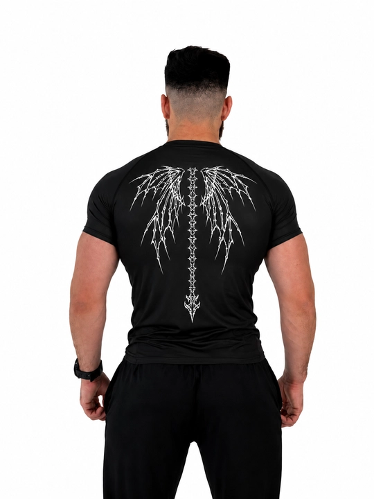 Erkaklar uchun mashg‘ulotlar, fitnes va yakkakurashlar uchun sport, kompression rashgard