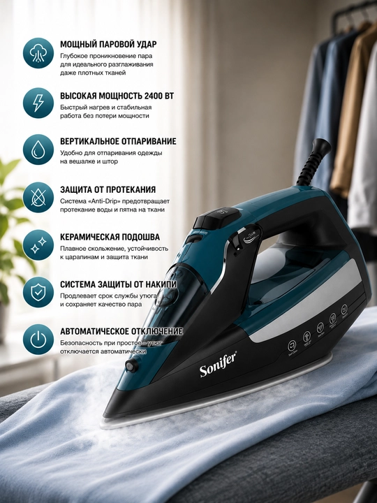 Утюг Sonifer SF-9064