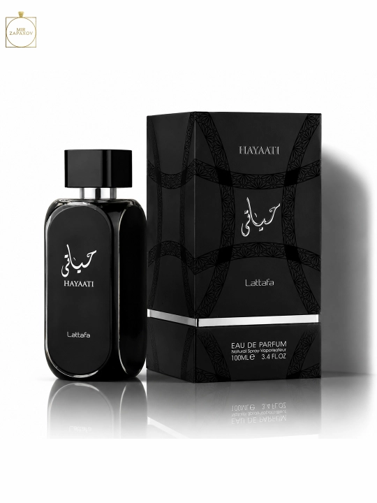 Мужской парфюм Hayaati Black 100 мл, арабские духи, стойкий мужской аромат - 