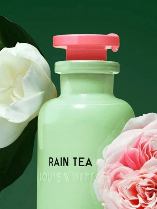 Moon Tale,Rain Tea,Ink Mark Louis Vuitton uniseks parfyumlar refil formatida, flakonlarda