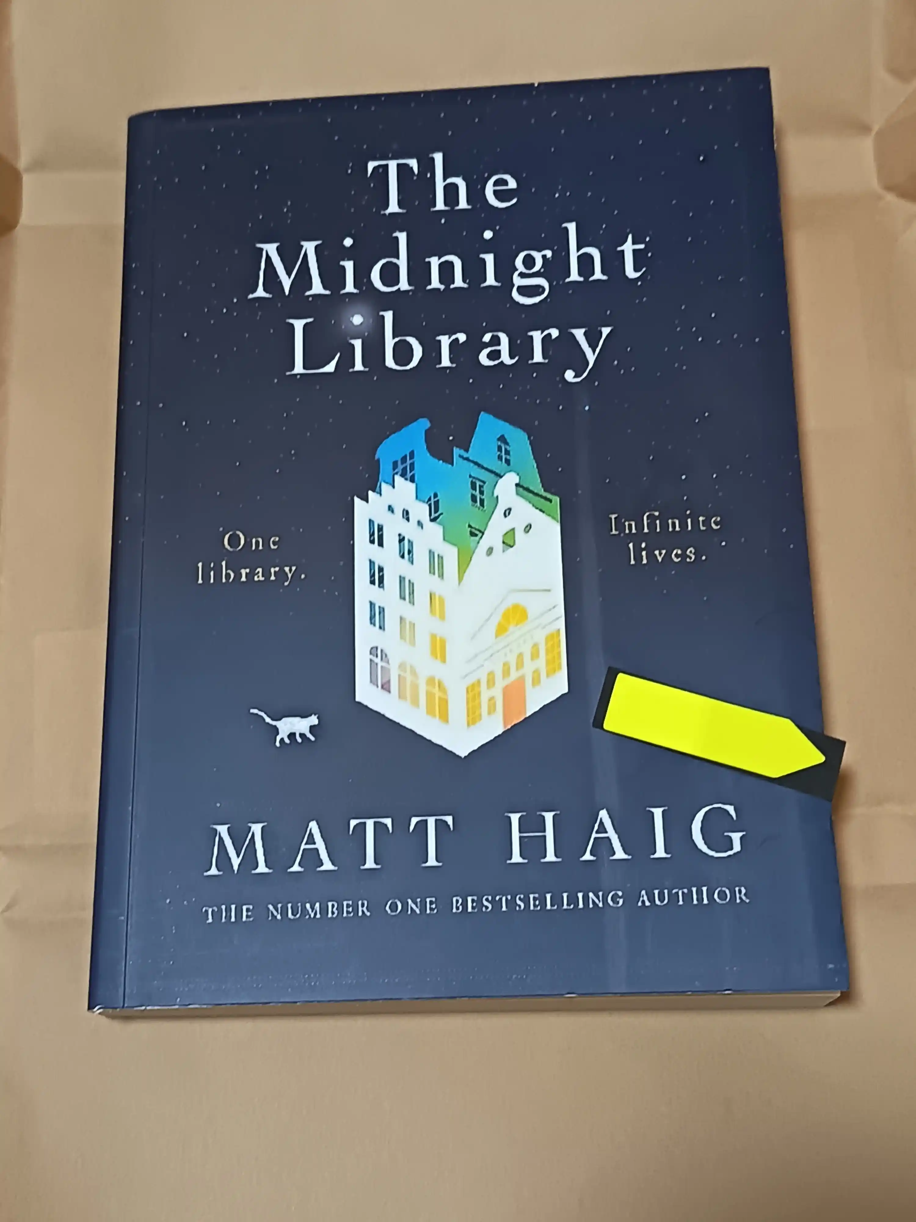 The midnight library. Matt Haig (Книга на английском языке) 