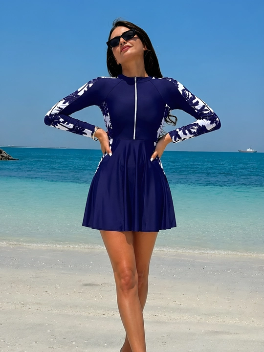 Ayollar uchun bir qismli suzish kiyimi, o‘lchamlari M, L, XL, bir o‘lcham kichik