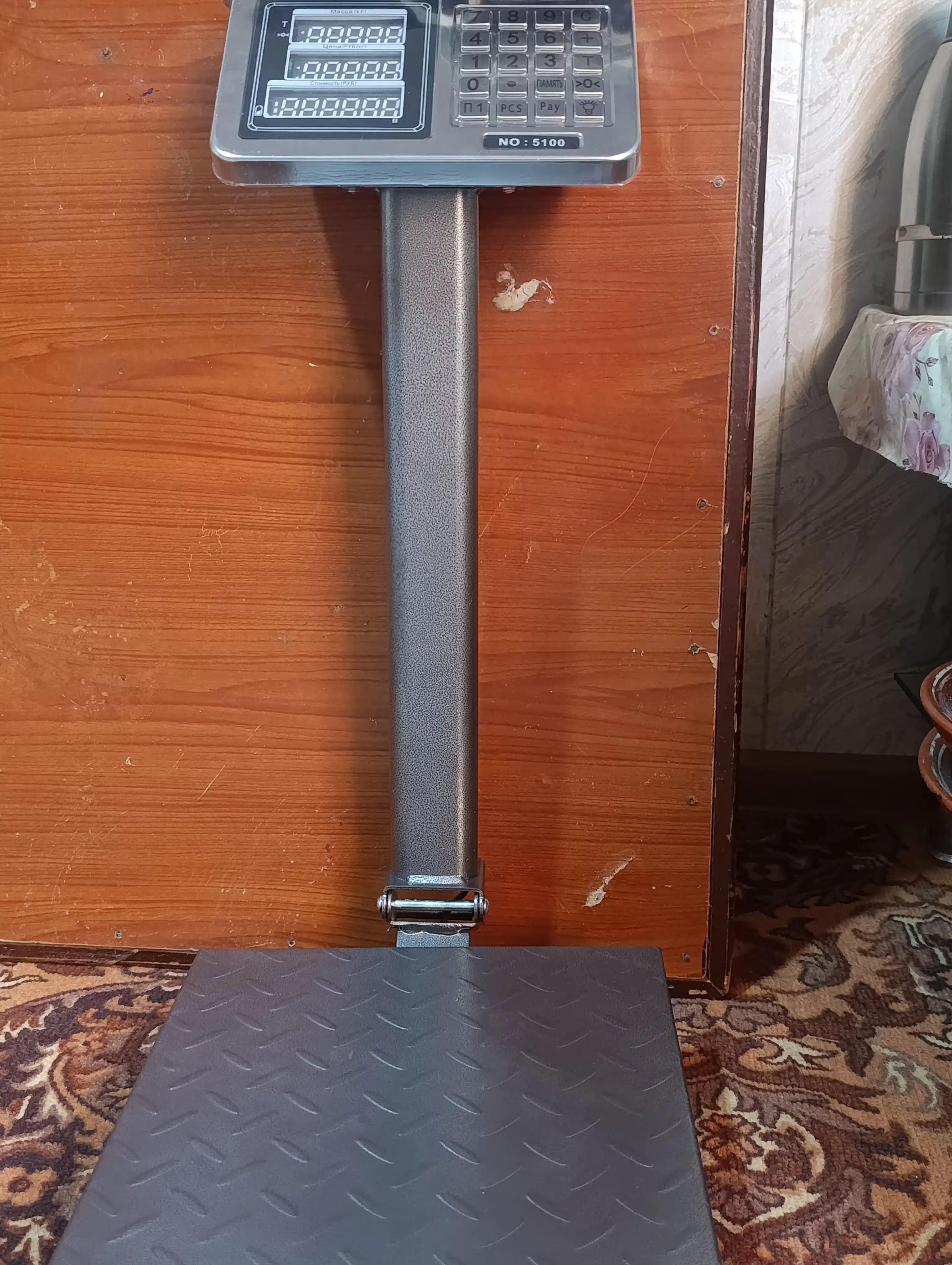 Elektron pol tarozi, 200 kg, platformali, aniq va mustahkam