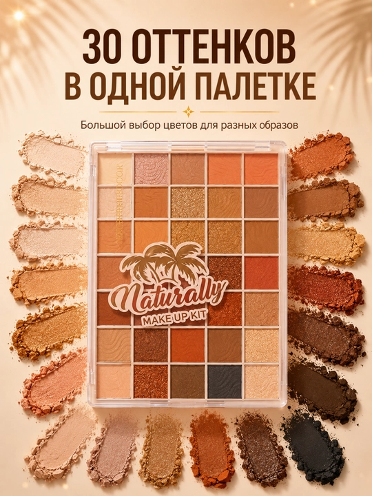 Romantic Color professional ko'z soya paletrasi 10 ta rang