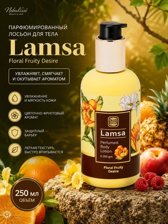 Парфюмированный лосьон для тела, Lamsa Body lotion, 250 мл