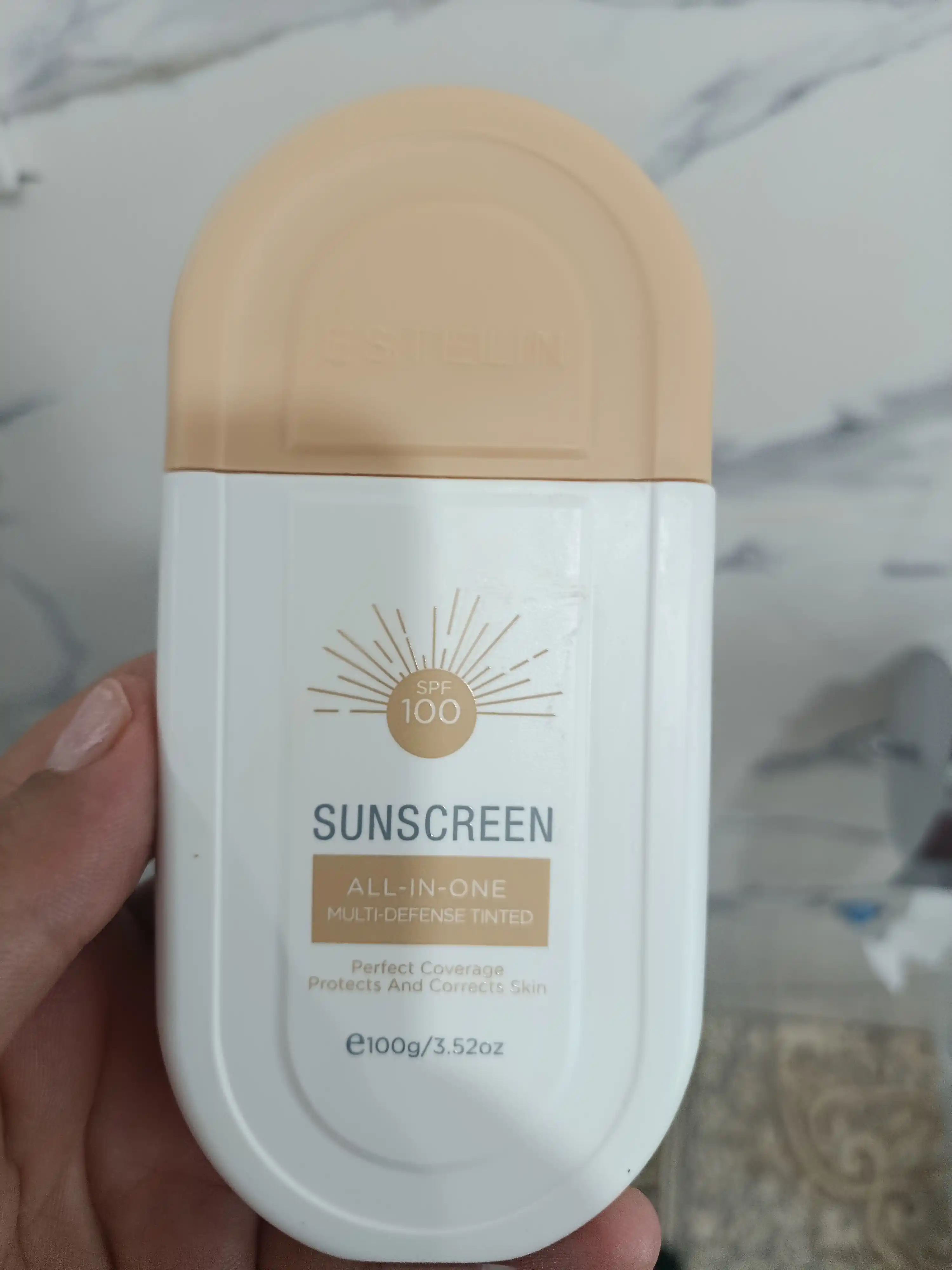 Quyoshdan himoyalovchi krem, suvga chidamli, ESTELIN SPF 100, 80, 70, 50 PA+++ 100 ml, 50 ml