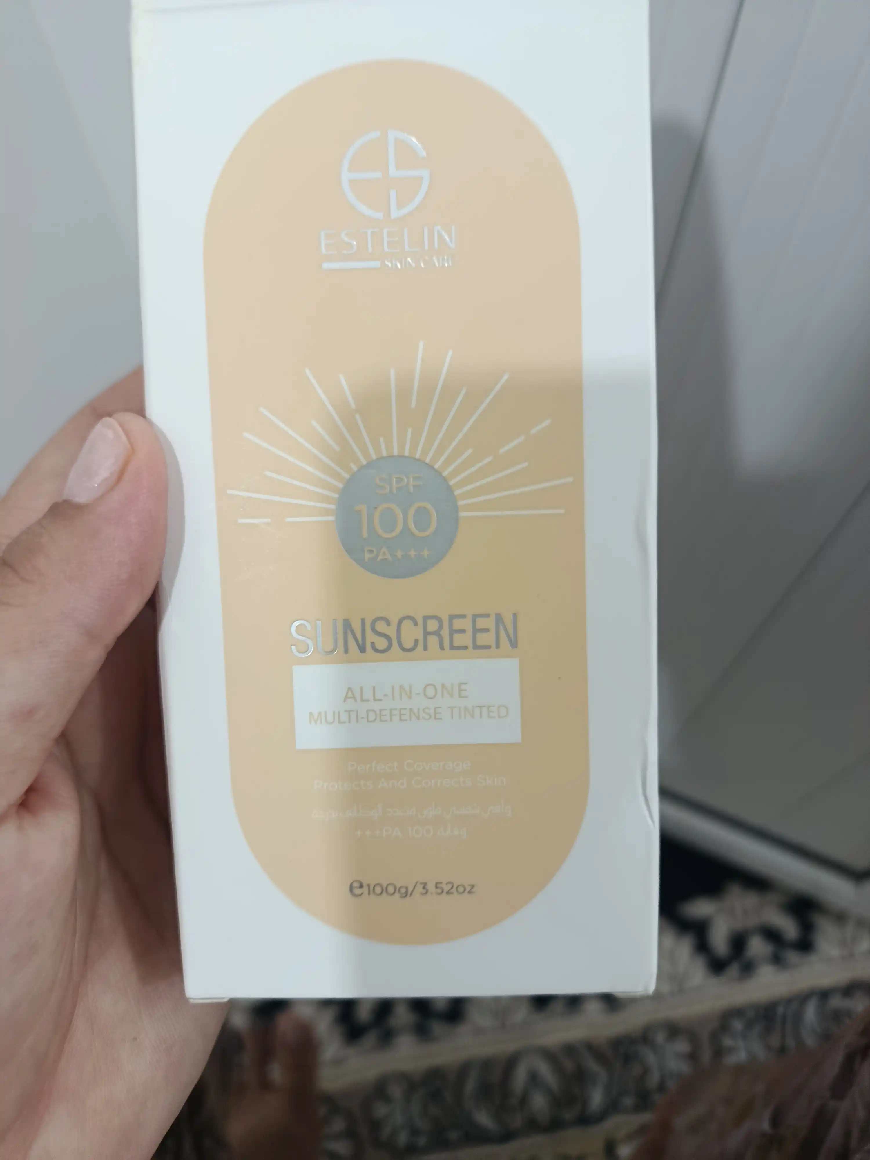 Quyoshdan himoyalovchi krem, suvga chidamli, ESTELIN SPF 100, 80, 70, 50 PA+++ 100 ml, 50 ml