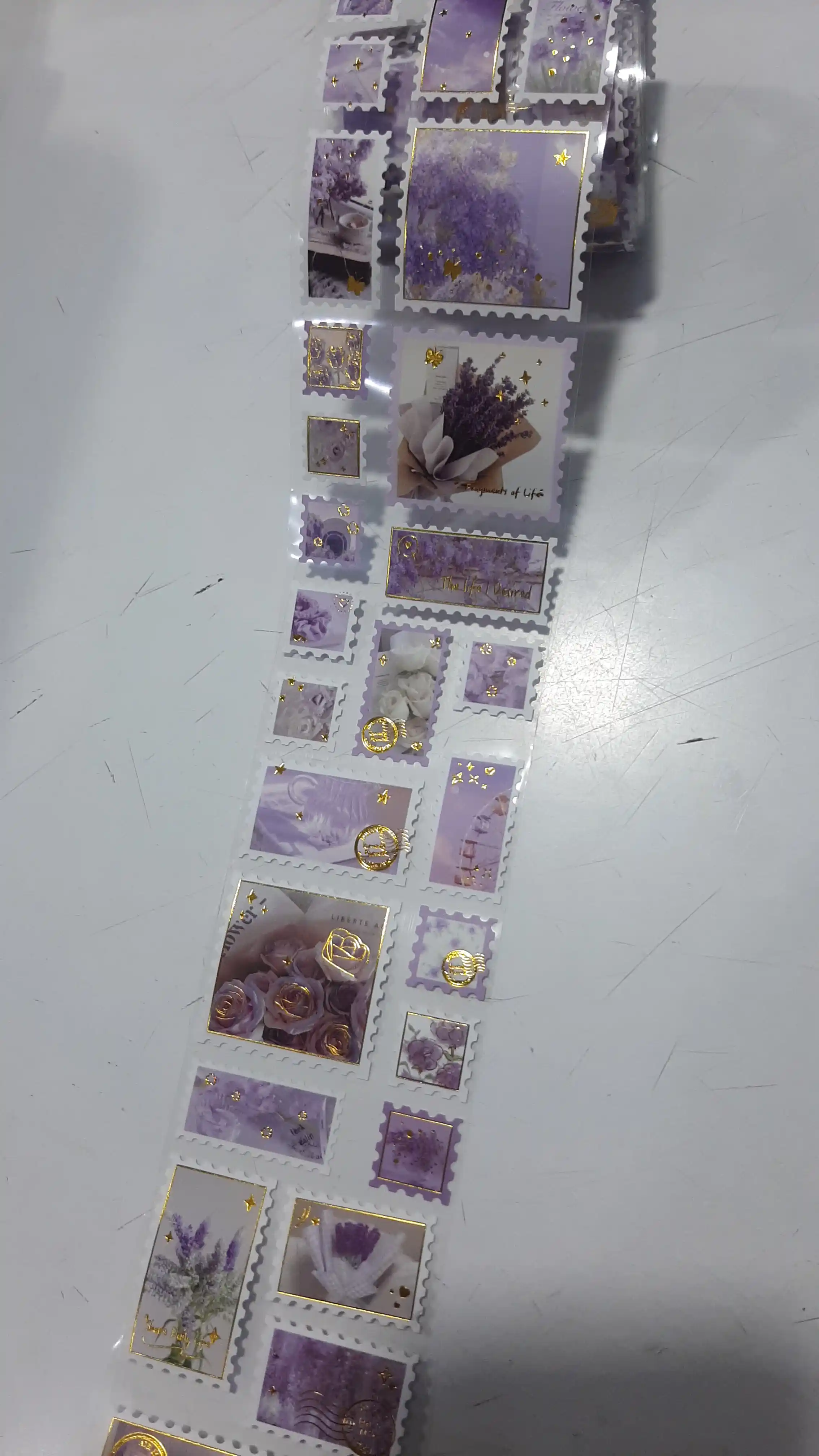 Эстетичные наклейки в виде скотча