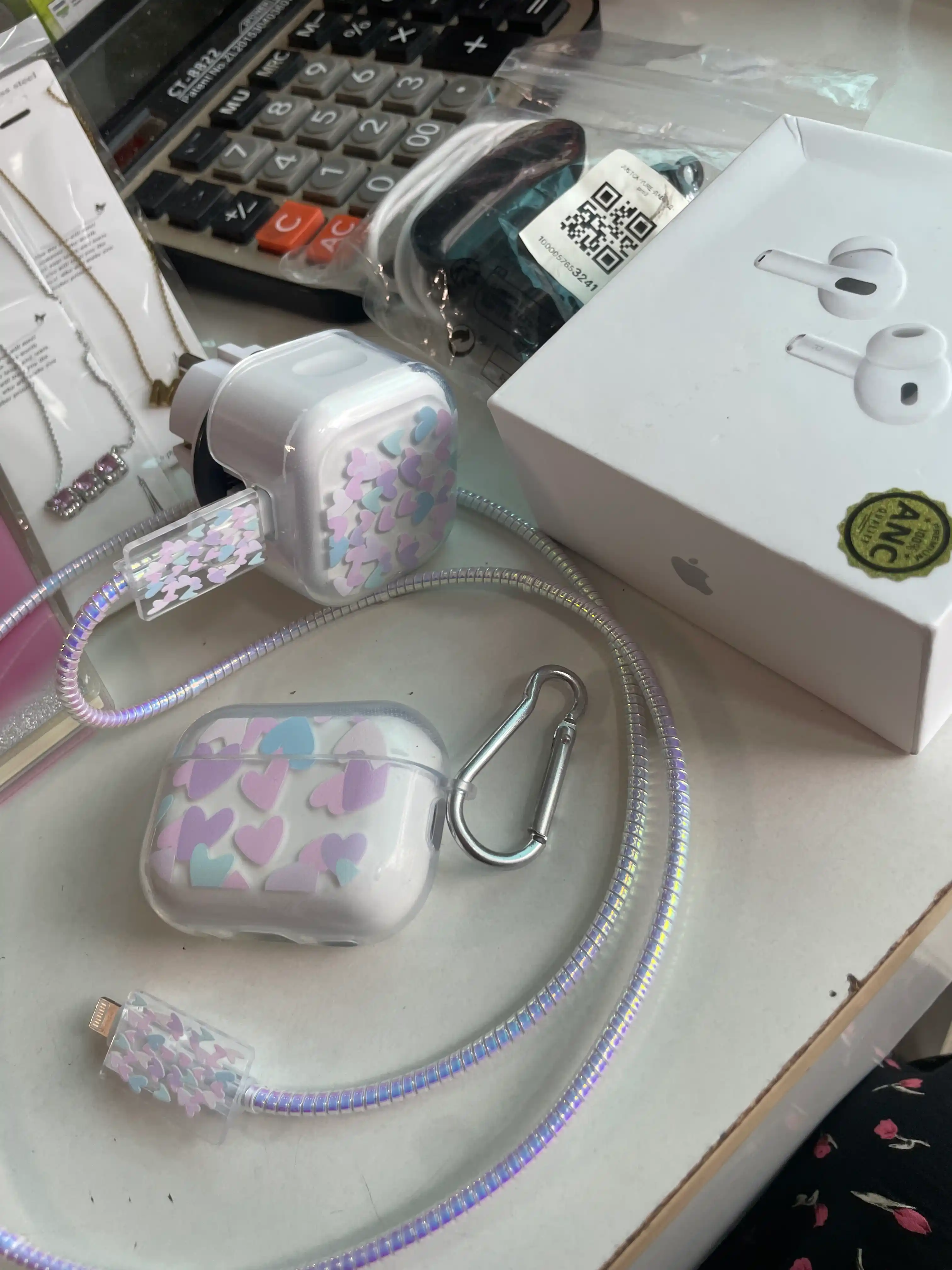 Zaryadlash bloki 20W iPhone uchun, blok 15W Type-C, kabel Type-C