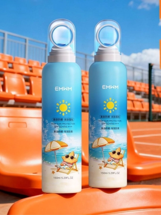 Солнцезащитный спрей SPF50+ — увлажняющий UV спрей, спрей для лица и тела SPF, 150 мл