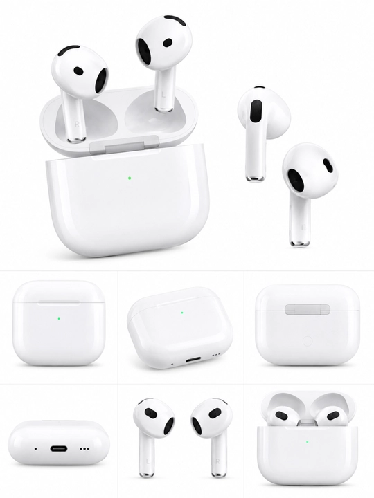 Pods 3 simsiz quloqchinlari, iPhone va Android uchun sensorli va Bluetooth