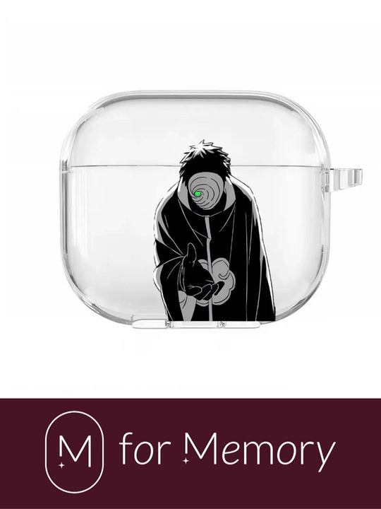 Чехол для AirPods Pro с аниме Naruto, Итачи, Обито, Мадара, Какаши, Саске