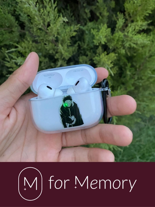 Чехол для AirPods Pro с аниме Naruto, Итачи, Обито, Мадара, Какаши, Саске - 