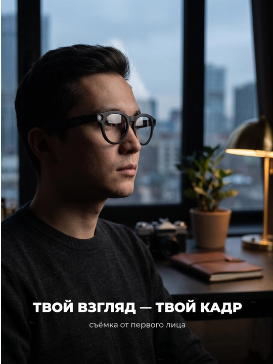 Kamera bilan smart ko‘zoynak - 1080P · 8 MP, AI funksiyalari, CY05, smart ko‘zoynak