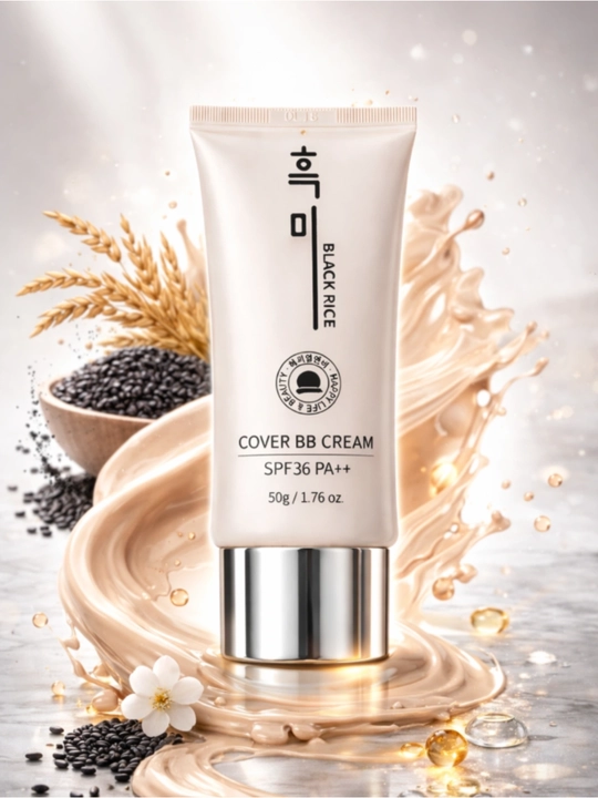 BB крем с экстрактом черного риса Black Rice Cover BB Cream SPF36 PA++, 50 гр