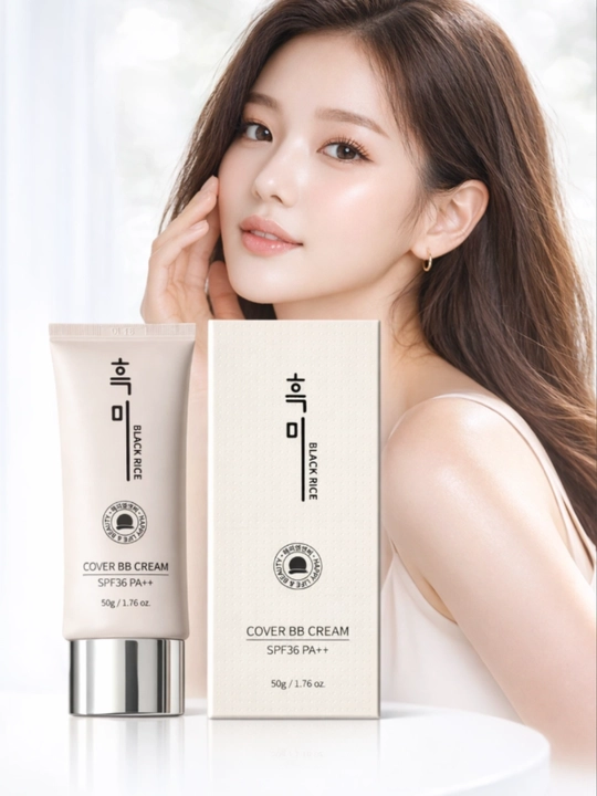 BB крем с экстрактом черного риса Black Rice Cover BB Cream SPF36 PA++, 50 гр