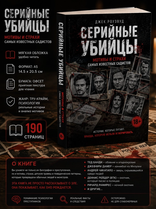 Джек роузвуд серийные убийцы мотивы и страхи самых известных садистов - 