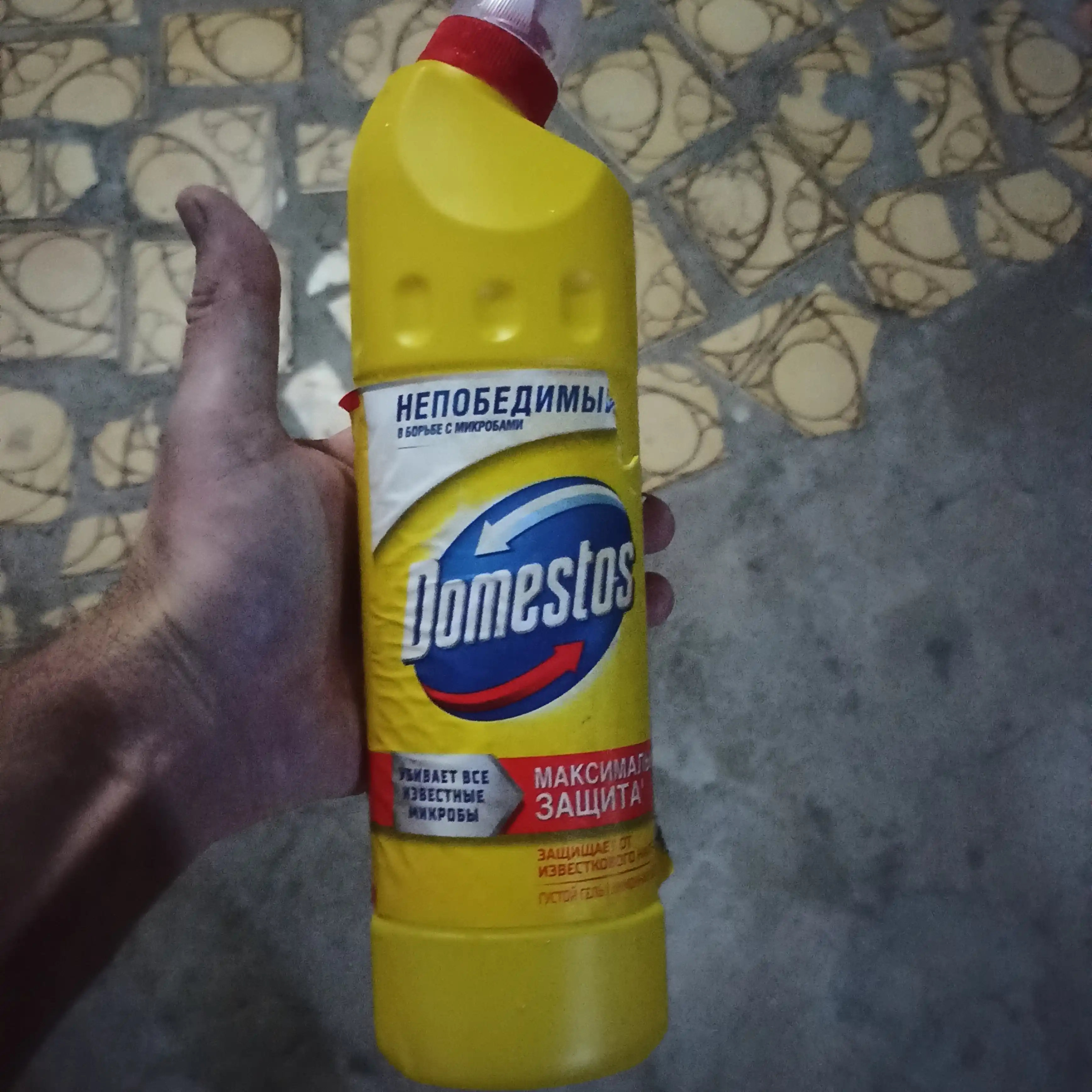 Средство для мытья сантехники Domestos Лимон, 750 мл