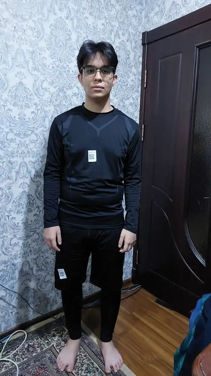 Erkaklar sport kostyumi 5 tasi 1 da, trening fitnes yugurish va sport zali uchun