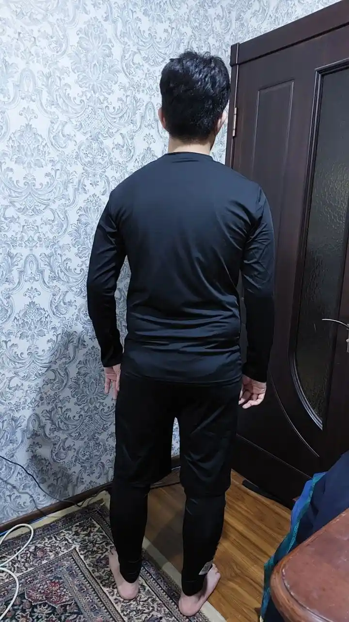 Erkaklar sport kostyumi 5 tasi 1 da, trening fitnes yugurish va sport zali uchun