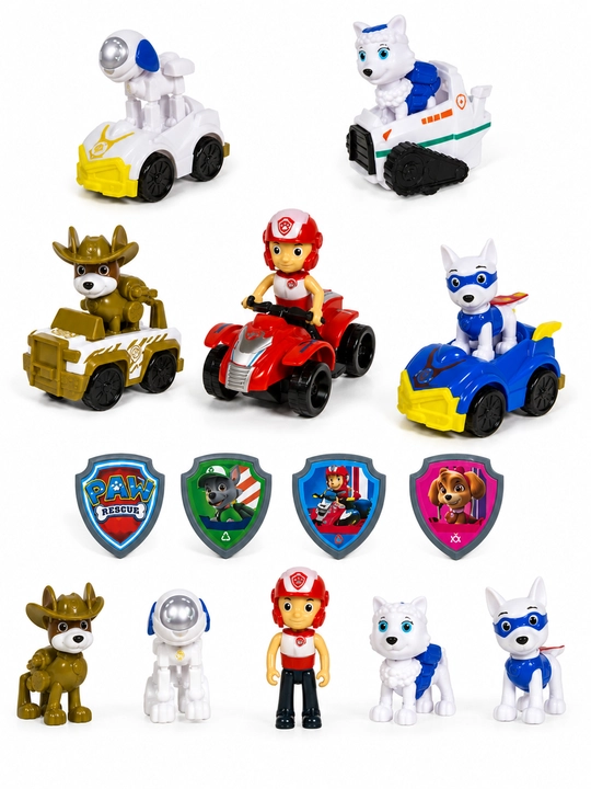 Набор "Щенячий патруль", все герои в комплекте Paw Patrol