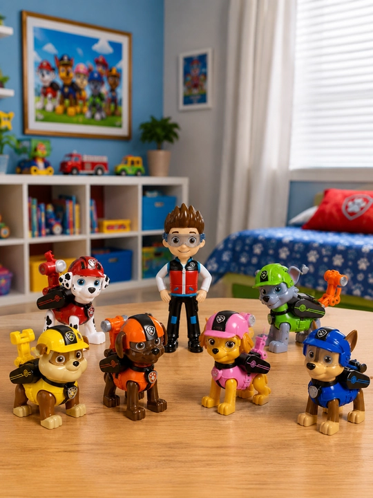 Набор "Щенячий патруль", все герои в комплекте Paw Patrol