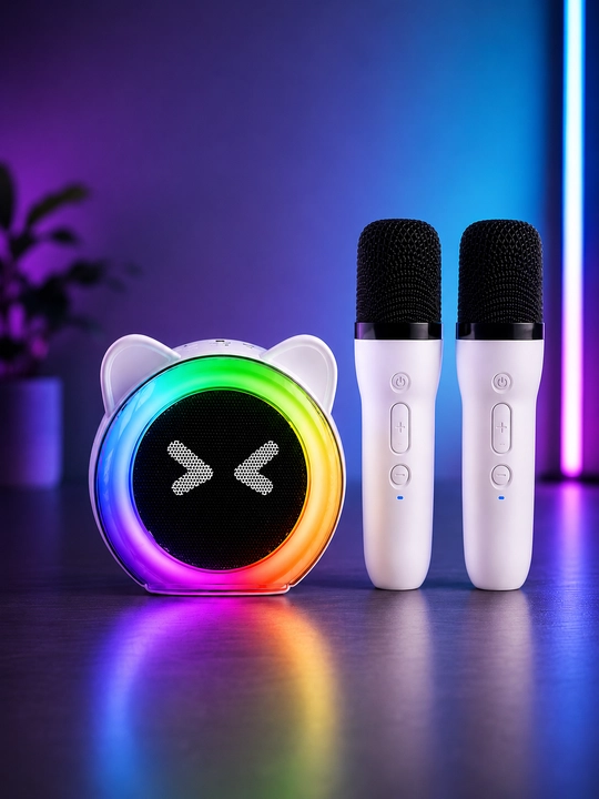 Mikrafon karaoke va Bluetooth karnay to‘plami kalonka