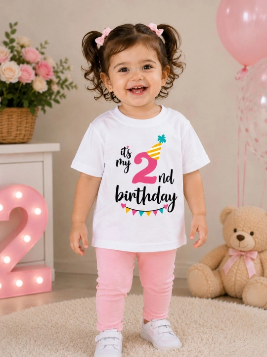 EzoFly Birthday Set Праздничная футболка + фольгированная цифра в подарок