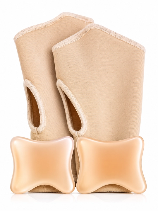 Гелевый фиксатор большого пальца стопы, 2 пары, защита Hallux Valgus