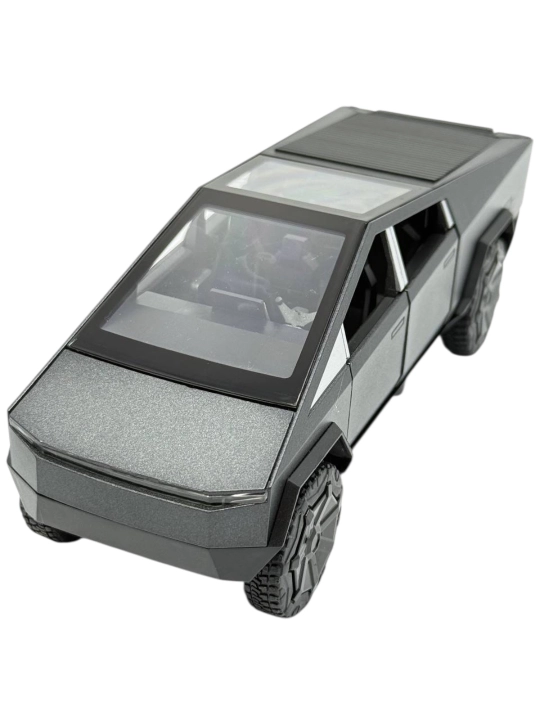 Tesla metall suvenir model mashinasi – Eshiklari ochiladigan o‘yinchoq
