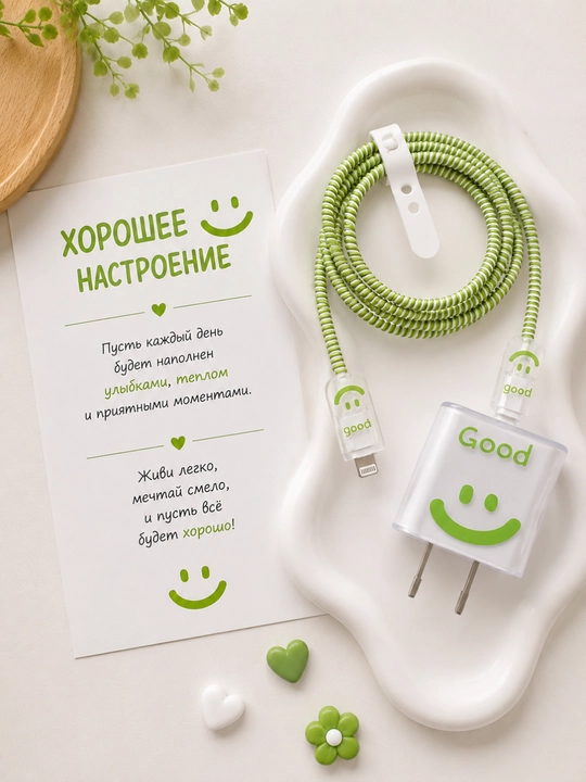 Чехол для зарядного устройства iPhone, защита кабеля, адаптер 18W/20W/40W - 