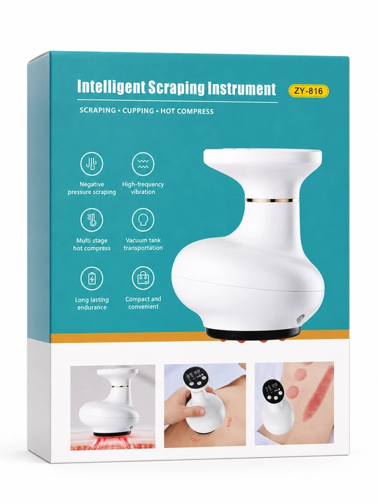 ZY-816 Intelligent Scraping Instrument вакуумный массажёр 6 в 1