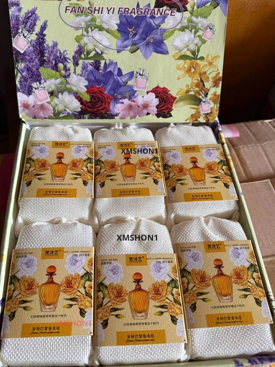Parfyumli qattiq sovun assorti HZI JUICE/FANSHIYI, 4 xil gul aromati