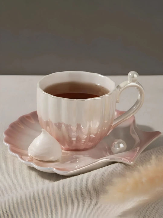Керамическая чайная пара, чашка с блюдцем для чая и кофе, подарочный набор