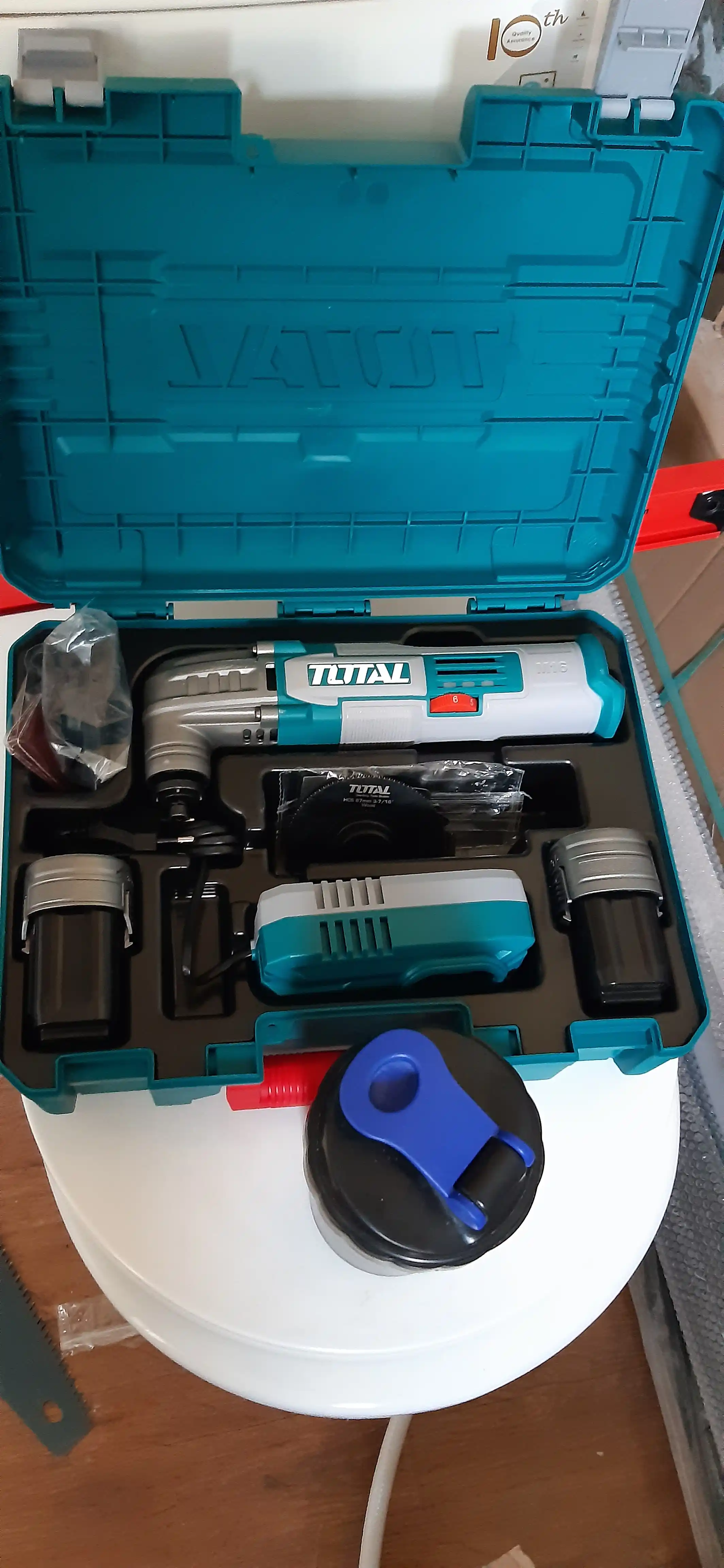 Akkumulyatorli ko‘p funksiyali asbob (renovator) Total TMLI16222