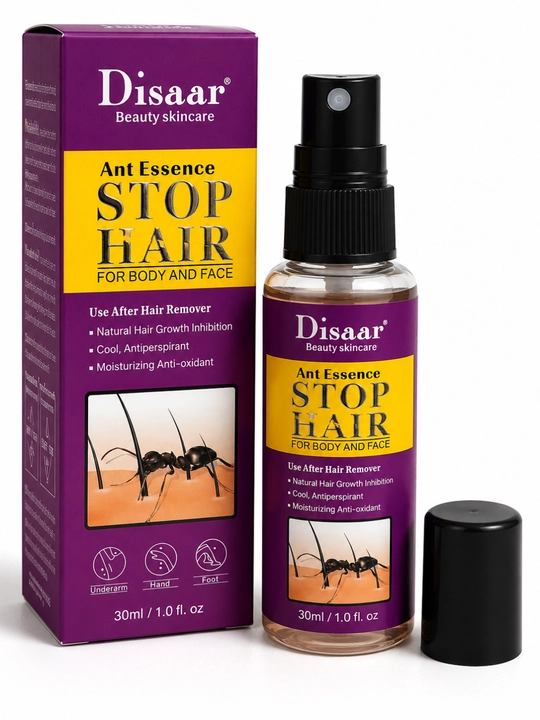 Муравьиное масло Stop Hair, замедляет рост нежелательных волос и способствует уменьшению