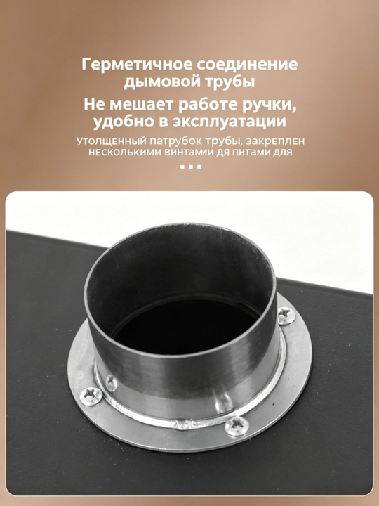 Компактная переносная дровяная печь для палатки