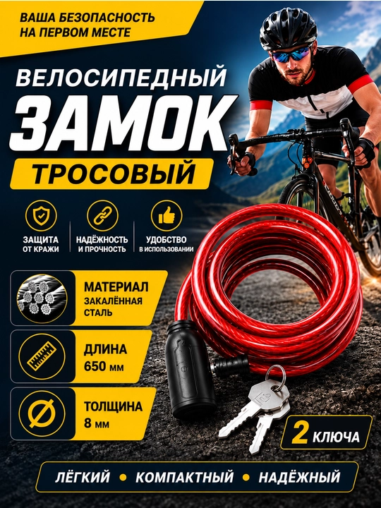 Велосипедный замок - 