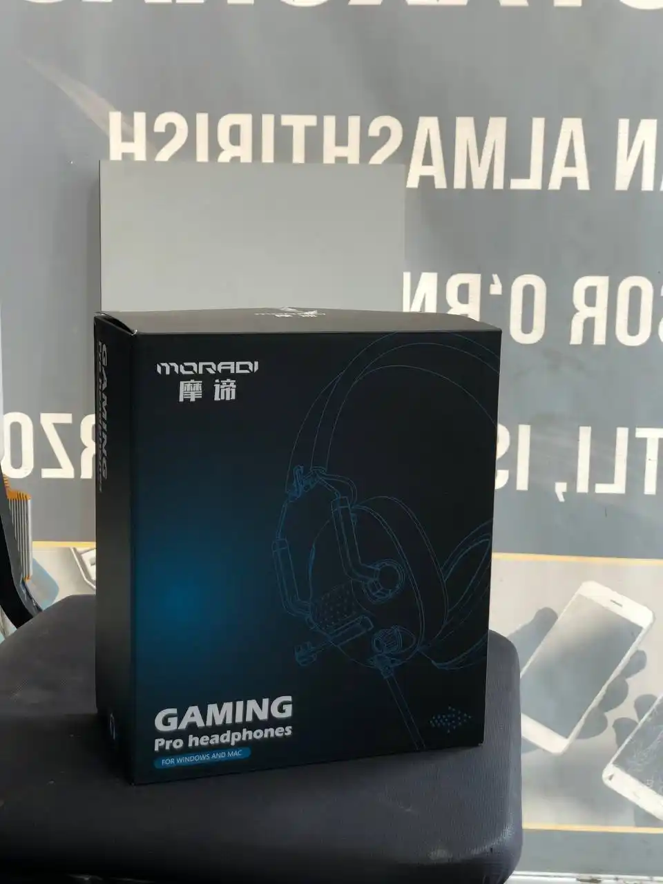 MORADI V10 USB7.1 o'yin uchun simli quloqchinlari kuk