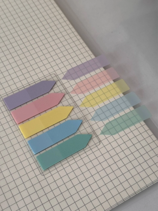 Color Note yopishqoq xatcho‘plari, 10 ta rang