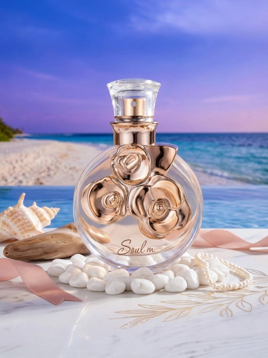 Ayollar uchun Soulmate atir suvi, gul va meva ifori, 50 ml, ayollar uchun atir - 