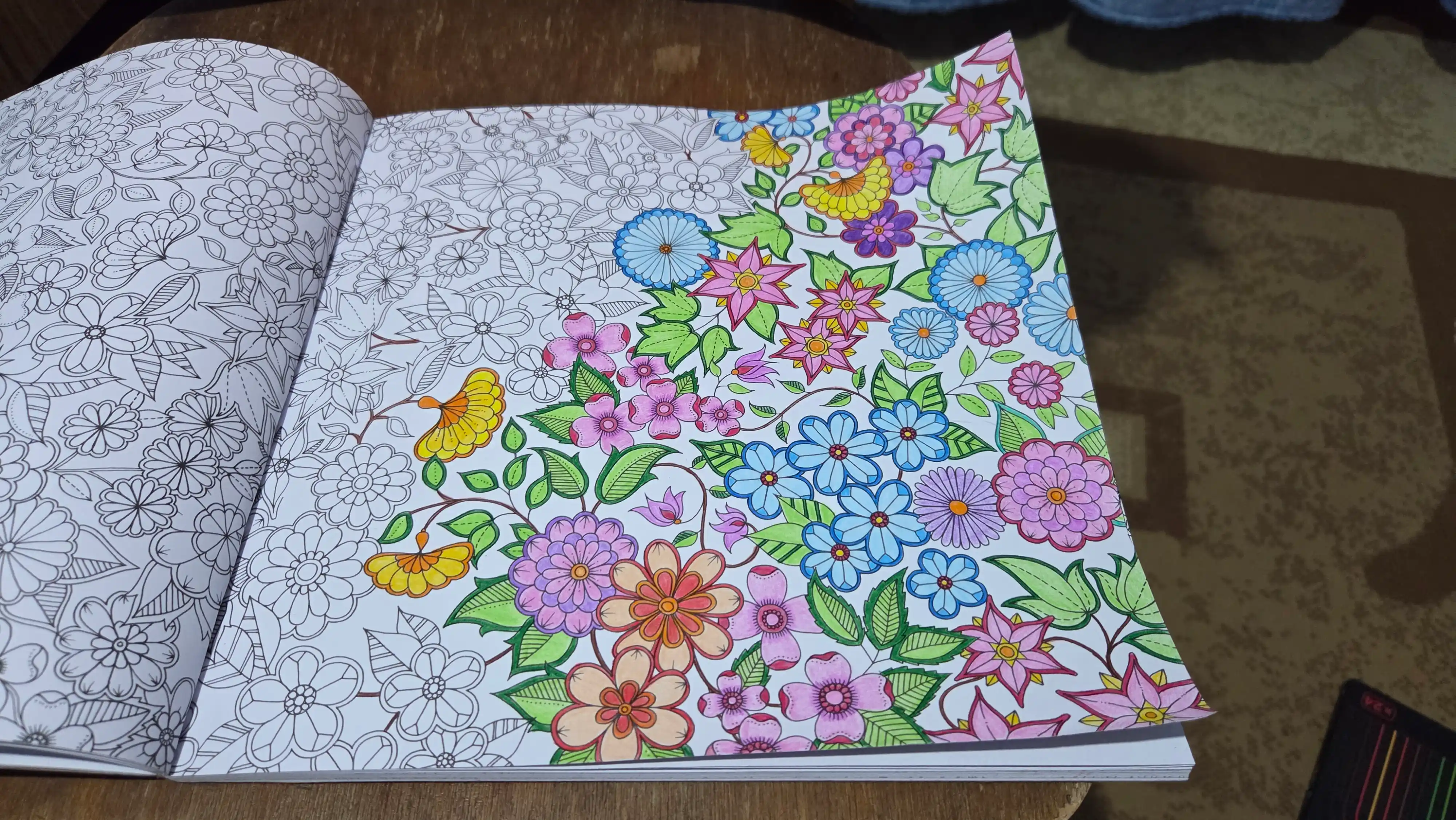 Mandala, anti-stress, boyash kitobi, raskraska, kattalar uchun, 96 bet, Secret garden