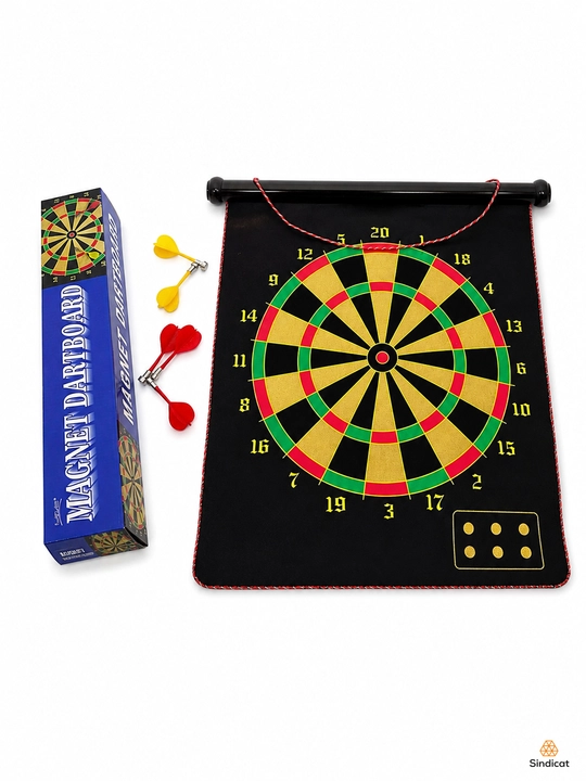 Xavfsiz magnitli darts taxtasi, bolalar va kattalar uchun, o‘yin xonasi uchun, 42 x 50