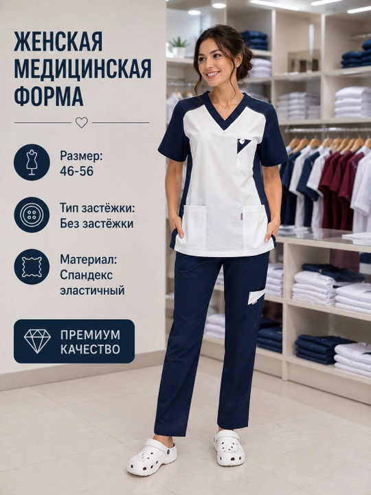 Ayollar tibbiyot formasi maxsus kiyim tibbiyot kiyimi - 